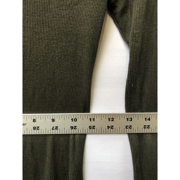 Better Be Olive Green Long Sleeve Dress Women S/M - Picture 10 of 11